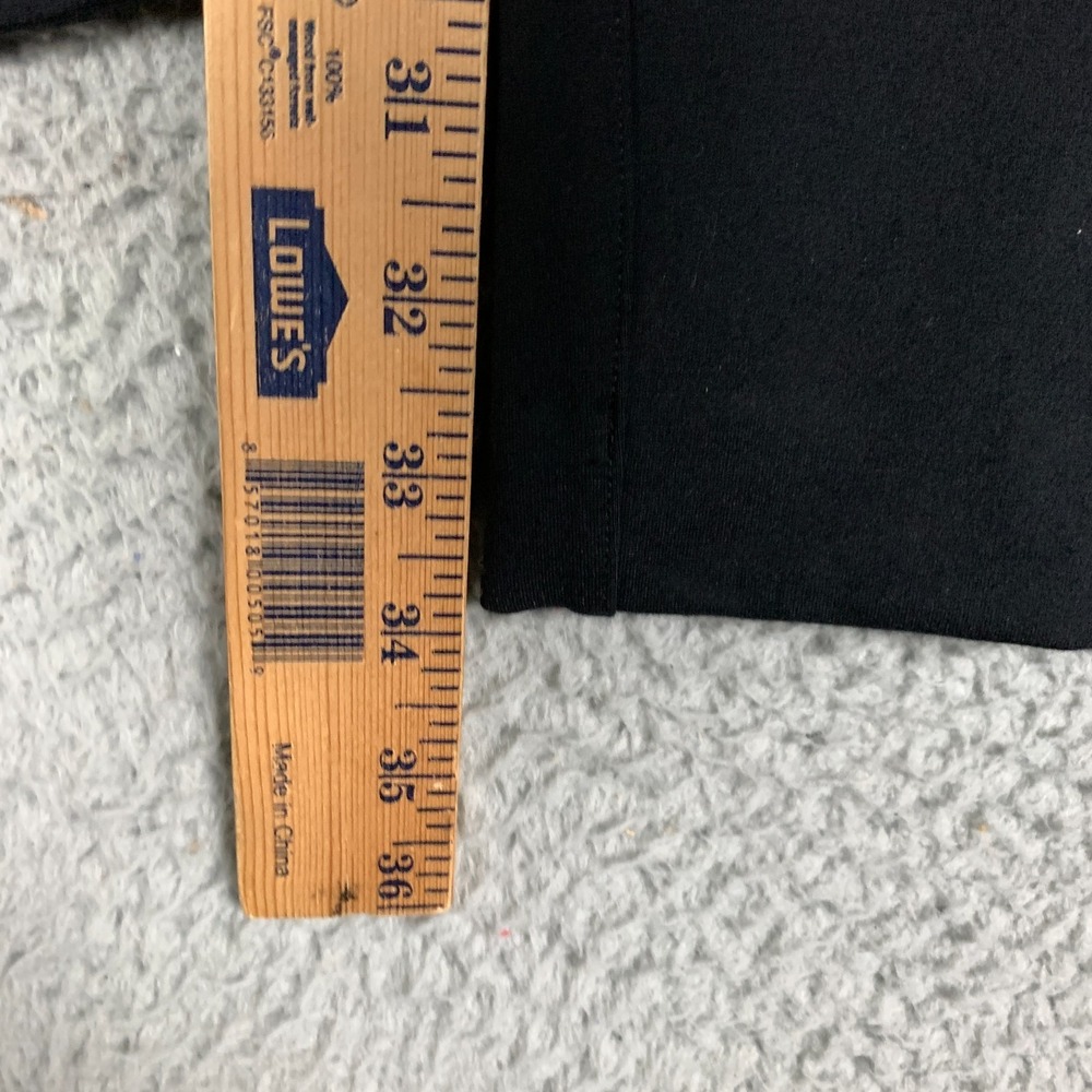 Spanx Ponte Barrel Pants Women's Large Tall LT Black Pintuck High Rise NWT $158 - Picture 11 of 12